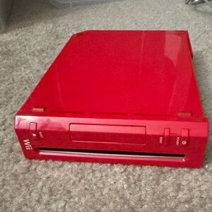 Red Wii Console